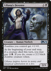 Liliana's Devotee (M21-109) - Core Set 2021