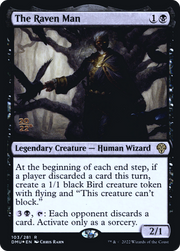 The Raven Man (PRE-103S) - Dominaria United Promos Foil