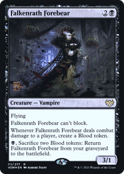 Falkenrath Forebear (PRE-111S) - Innistrad: Crimson Vow Promos Foil