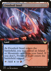Frostboil Snarl (STX-360) - Strixhaven: School of Mages: (Extended Art)