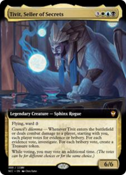Tivit, Seller of Secrets (PRM-99801) - Magic Online Promos Foil