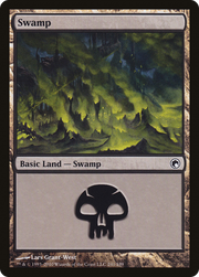 Swamp (SOM-241) - Scars of Mirrodin Foil