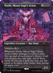 Nashi, Moon Sage's Scion (SLC-2022) - Secret Lair 30th Anniversary Countdown Kit (Borderless) Foil