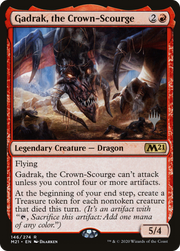 Gadrak, the Crown-Scourge (PPM21-146P) - Core Set 2021 Promos Foil