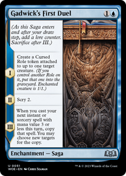 Gadwick's First Duel (WOE-051) - Wilds of Eldraine Foil