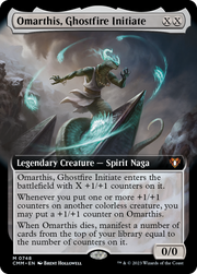 Omarthis, Ghostfire Initiate (CMM-748) - Commander Masters: (Extended Art)