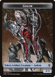 Golem (CMR-009) - Commander Legends Tokens