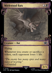 Mirkwood Bats (LTR-546) - The Lord of the Rings: Tales of Middle-earth: (Showcase) Foil