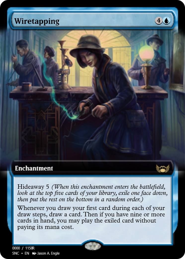 Wiretapping (PRM-99773) - Magic Online Promos Foil
