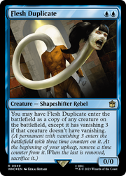 Flesh Duplicate (WHO-649) - Doctor Who Foil