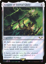 Sceptre of Eternal Glory (40K-166) - Warhammer 40,000 Commander Foil