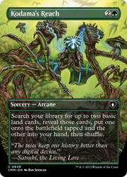Kodama's Reach (CMM-649) - Commander Masters (Borderless) Foil