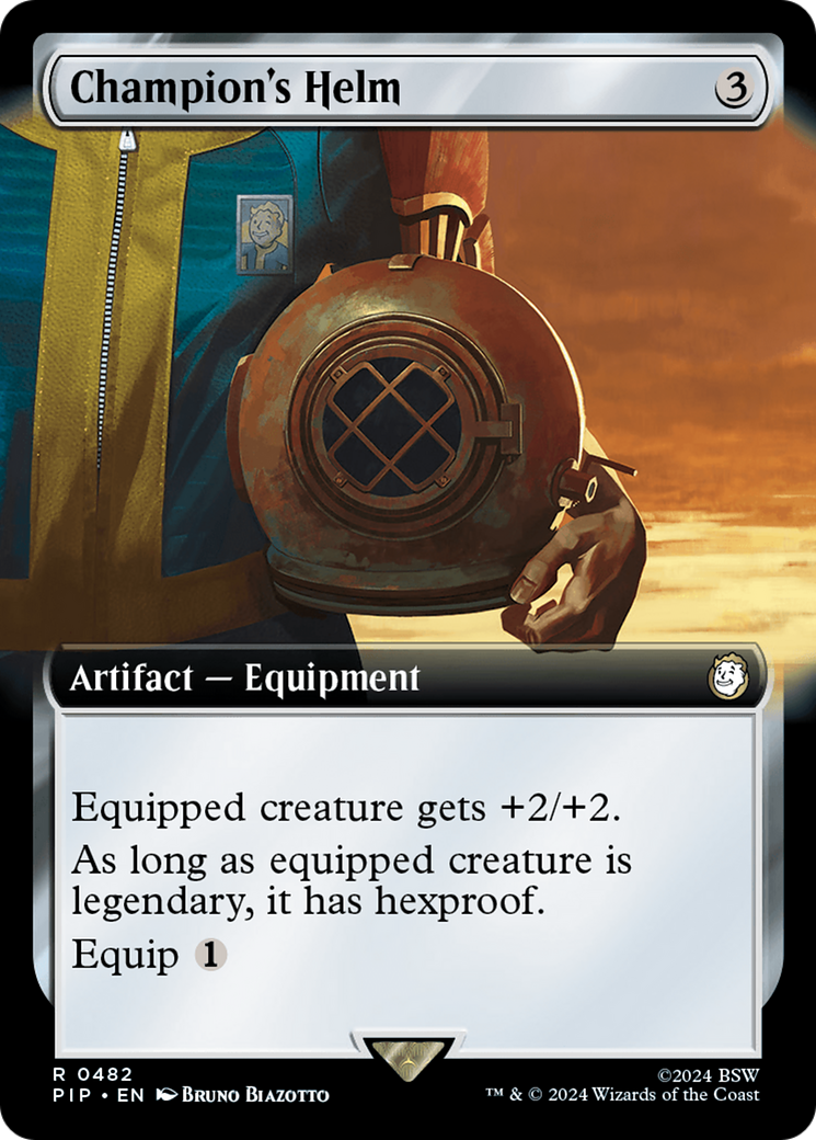 Champion's Helm (PIP-482) - Fallout: (Extended Art)