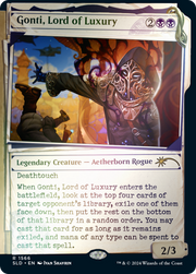 Gonti, Lord of Luxury (SLD-1566) - Secret Lair Drop: (Showcase) Foil