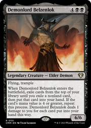 Demonlord Belzenlok (CMM-151) - Commander Masters