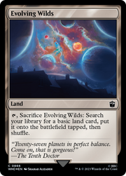 Evolving Wilds (WHO-866) - Doctor Who Foil