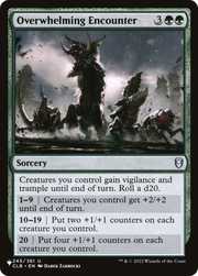 Overwhelming Encounter (LIST-CLB-245) - The List
