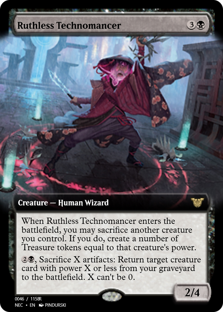 Ruthless Technomancer (PRM-97955) - Magic Online Promos