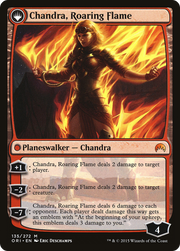 Chandra, Fire of Kaladesh // Chandra, Roaring Flame (ORI-135) - Magic Origins: (originpwdfc)