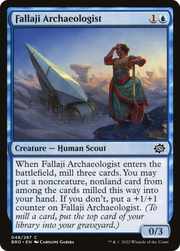Fallaji Archaeologist (BRO-048) - The Brothers' War Foil