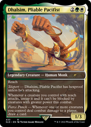 Tadeas, Juniper Ascendant (SLD-433) - Secret Lair Drop / Dhalsim, Pliable Pacifist