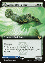 Augmenter Pugilist // Echoing Equation (STX-321) - Strixhaven: School of Mages: (Extended Art) Foil