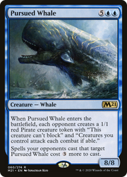 Pursued Whale (M21-060) - Core Set 2021 Foil