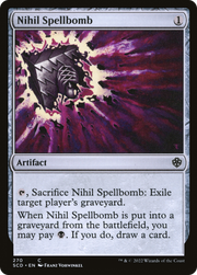 Nihil Spellbomb (SCD-270) - Starter Commander Decks