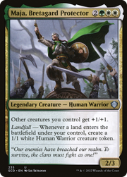 Maja, Bretagard Protector (SCD-235) - Starter Commander Decks
