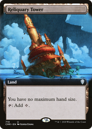 Reliquary Tower (CMR-710) - Commander Legends: (Extended Art) Foil