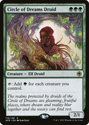 Circle of Dreams Druid (PPAFR-176) - Adventures in the Forgotten Realms Promos Foil