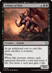 Arbiter of Woe (FDN-055) - Foundations Foil