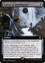 Sphere of Annihilation (AFR-376) - Adventures in the Forgotten Realms: (Extended Art) Foil