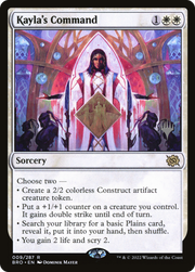 Kayla's Command (PPBRO-009) - The Brothers' War Promos