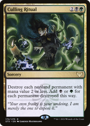 Culling Ritual (PPSTX-172) - Strixhaven: School of Mages Promos Foil