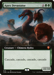 Apex Devastator (CMR-674) - Commander Legends: (Extended Art) Foil
