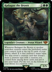 Radagast the Brown (LTR-184) - The Lord of the Rings: Tales of Middle-earth Foil