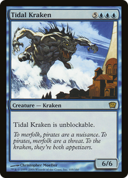 Tidal Kraken (9ED-105★) - Ninth Edition Foil