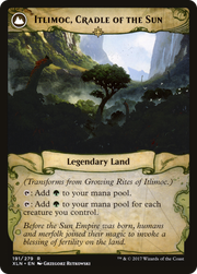 Growing Rites of Itlimoc // Itlimoc, Cradle of the Sun (XLN-191) - Ixalan: (compasslanddfc) Foil