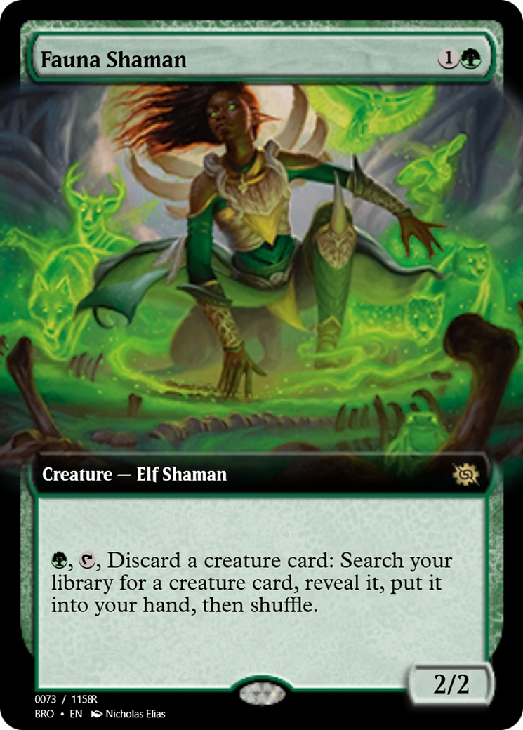 Fauna Shaman (PRM-105754) - Magic Online Promos