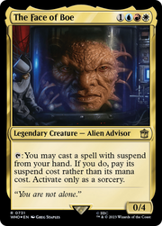 The Face of Boe (WHO-731) - Doctor Who Foil