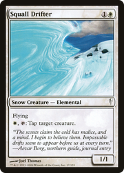 Squall Drifter (CSP-017) - Coldsnap Foil