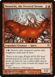 Mannichi, the Fevered Dream (BOK-112) - Betrayers of Kamigawa
