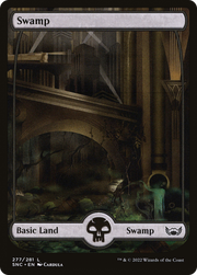 Swamp (SNC-277) - Streets of New Capenna: (Full Art) Foil