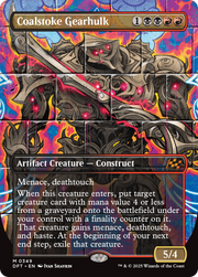 Coalstoke Gearhulk (DFT-349) - Aetherdrift (Borderless) Foil
