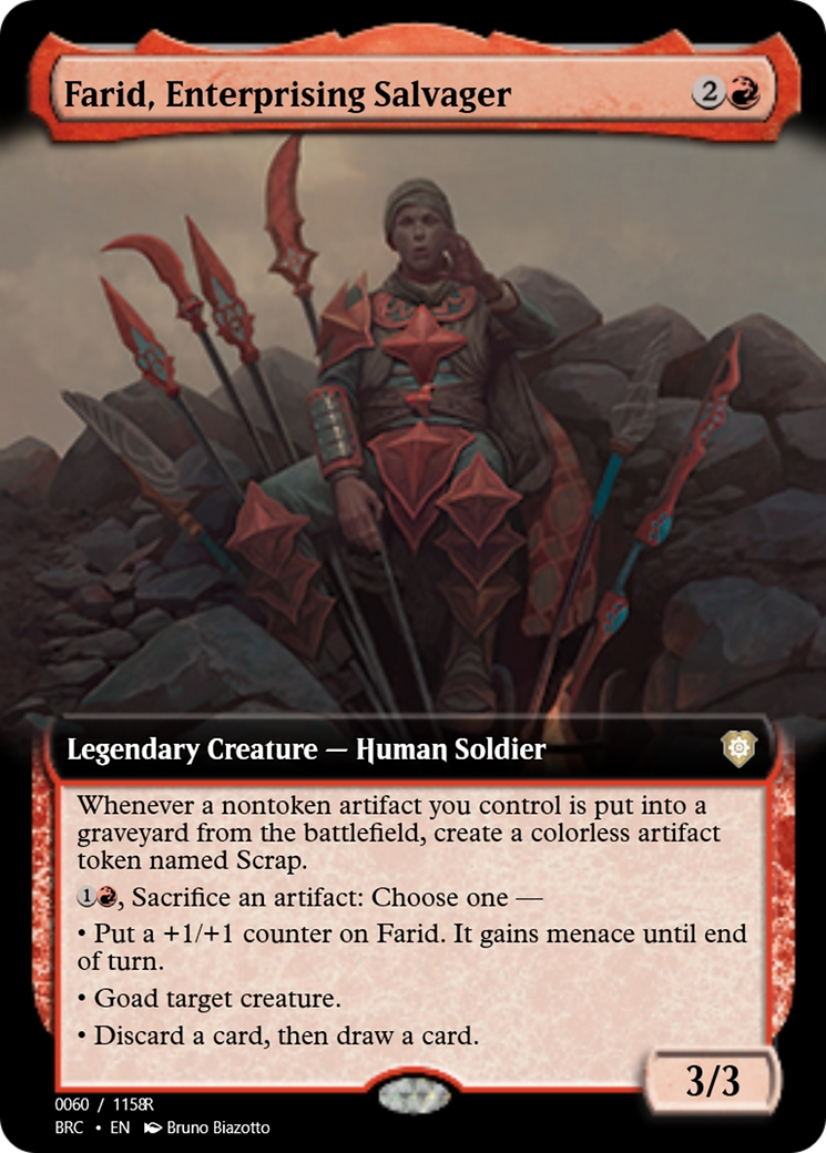 Farid, Enterprising Salvager (PRM-105728) - Magic Online Promos Foil