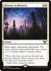 Release to Memory (NEC-009) - Neon Dynasty Commander