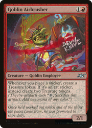 Goblin Airbrusher (UNF-394) - Unfinity Foil