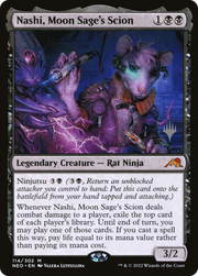 Nashi, Moon Sage's Scion (PPNEO-114P) - Kamigawa: Neon Dynasty Promos Foil