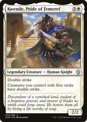 Kwende, Pride of Femeref (DOM-025) - Dominaria Foil